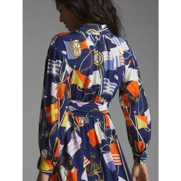 Anthropologie Maeve Nautica shirt dress size SP - Picture 7 of 15